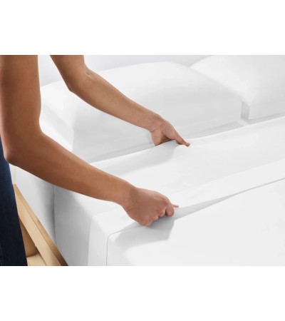 Drap plat blanc 200 x 260