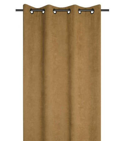 RIDEAU DANDY CAMEL VELOUR 140X260 cm