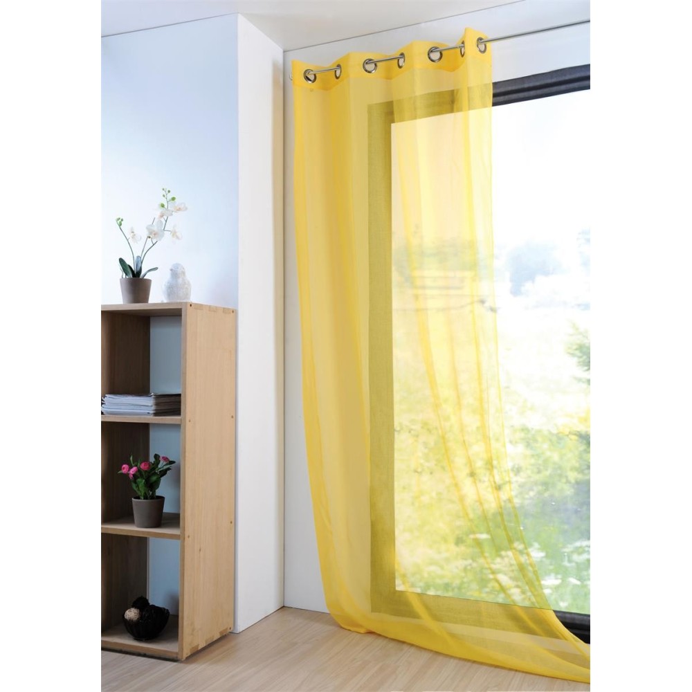 VOILAGE MONNA JAUNE 135X260 cm VOILAGE MONNA JAUNE 135X260 cm
