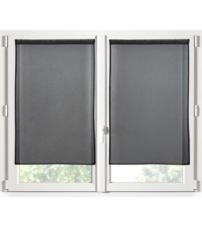 PAIRE DE BRISE BISE MONNA_DROIT NOIR 60X120 cm