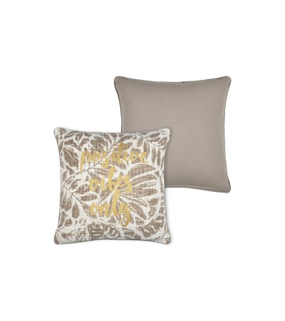 COUSSIN HEMERA TAUPE 40X40 cm