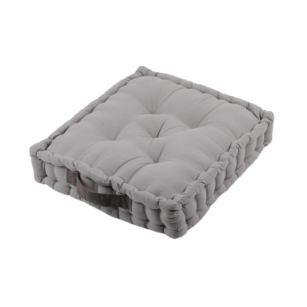 COUSSIN DE SOL DUO SOURIS/GRIS 45X45X10 cm