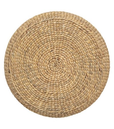 Pouf Wond tressé naturel