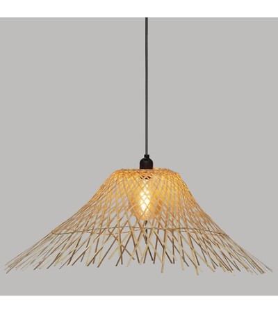 Suspension Moxa diam 76 cm bambou naturel