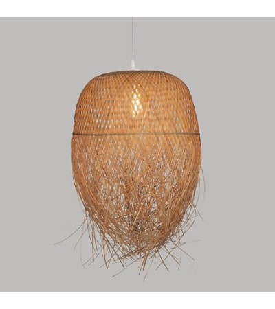 Suspension Elis diam 40 cm bambou naturel