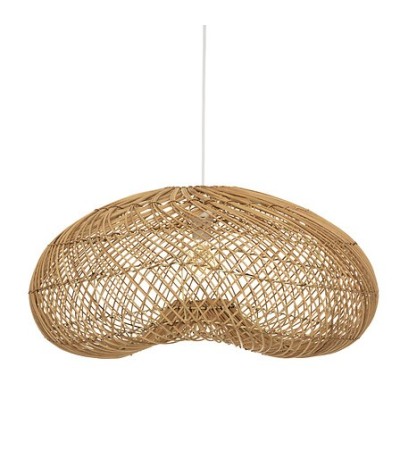 Suspension Jeny diam 68 cm rotin naturel