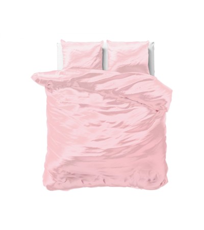 Parure de lit rose 240 x 220
