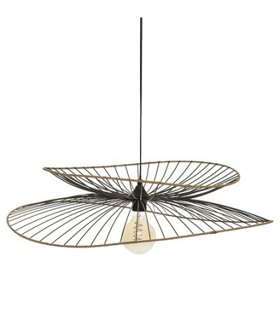 Suspension Alara diam 69,5 cm métal noir