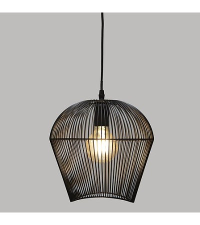 Suspension Jena diam 26 cm métal filaire noir