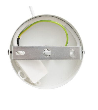 Suspension Tobie diam 25 cm coton blanc