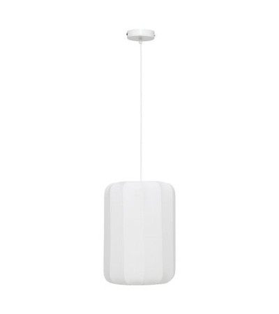 Suspension Tobie diam 25 cm coton blanc