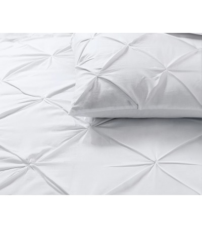 Parure de lit  Salvador Blancs 140 x 220