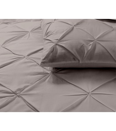 Parure de lit  Salvador Taupe 240 x 220