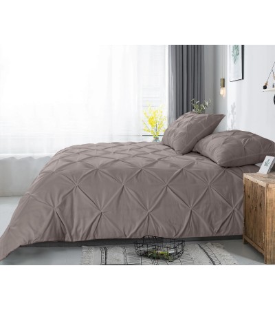 Parure de lit  Salvador Taupe 140 x 220