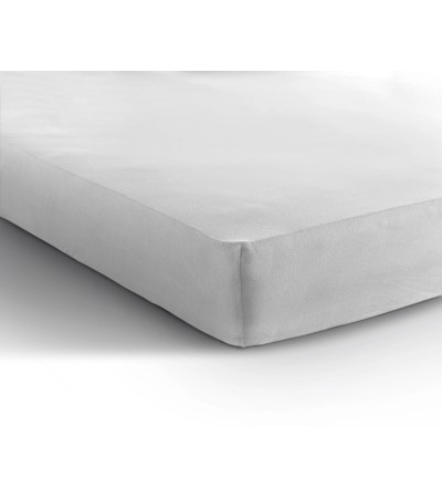 Drap housse  Jersey 135 gr Blanc 140 x 200