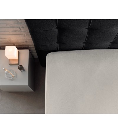 Drap housse Jersey 135 gr Crème 140 x 200